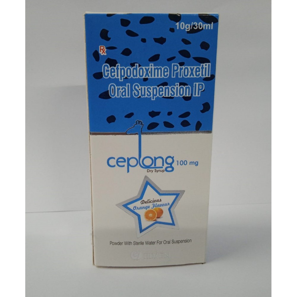 CEPLONG DRY SYP 100mg