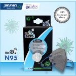Mr. ej N 95 mask grey