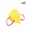 Mr. ej N 95 mask Yellow